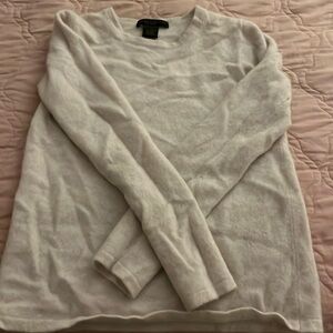 A barely used 100% cashmere women’s sweater